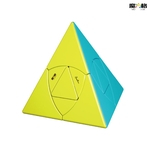 Ficha técnica e caractérísticas do produto 2 X 2 Pyramid Magic Cube Forma Estresse Toy apaziguador para adultos dos miúdos