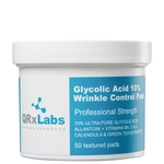 QRxLabs Glycolic Acid 10% - Lenço para Rugas Anti-idade (50 Unidades)