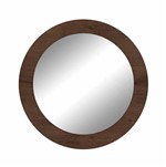 Ficha técnica e caractérísticas do produto Quadro com Espelho Anápolis Imbuia Soft - Lopas