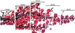 Ficha técnica e caractérísticas do produto Quadro Decorativo Flor de Cerejeira 32 (150x65cm)