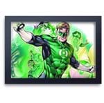 Ficha técnica e caractérísticas do produto Quadro Decorativo Heróis Lanterna Verde 03