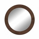 Ficha técnica e caractérísticas do produto Quadro Lopas com Espelho Anápolis Imbuia Soft