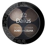 Ficha técnica e caractérísticas do produto Quarteto de Sombra para Sobrancelhas - Dailus