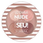 Ficha técnica e caractérísticas do produto Quarteto de Sombras Dailus Color - Nude Cada um Tem o Seu! 02 - Chic Nude