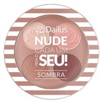 Ficha técnica e caractérísticas do produto Quarteto de Sombras Dailus Color Nude Cada um Tem o Seu! 02 Chic Nude