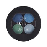 Ficha técnica e caractérísticas do produto Quarteto de Sombras - Dailus Color - 22 - Topázio