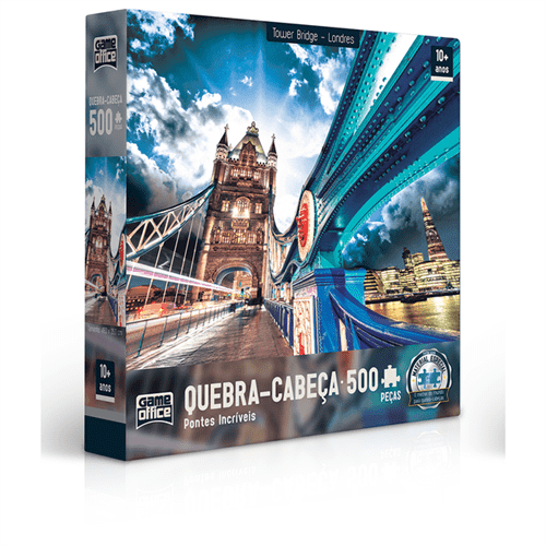Ficha técnica e caractérísticas do produto Quebra-cabeça 500 Peças - Tower Bridge - Londres