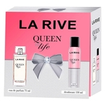 Ficha técnica e caractérísticas do produto Queen Of Life La Rive Feminino - Eau de Parfum 75ml e Desodorante 150ml