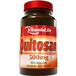 Ficha técnica e caractérísticas do produto Quitosan 500mg 60 Cápsulas - Vitaminlife