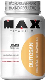 Ficha técnica e caractérísticas do produto Quitosan Max Titanium - 120 Caps