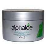 Ficha técnica e caractérísticas do produto "Creme Facial Nutritivo com Vitamina ""E"" de Aloe Vera 250g - Alphaloe"