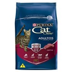 Ficha técnica e caractérísticas do produto Ração Cat Chow Adultos Carne - 10,1 Kg - Nestlé Purina