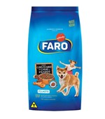 Ficha técnica e caractérísticas do produto Ração Faro para Cães Filhotes Sabor Carne e Frango - 25Kg