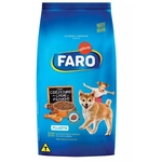 Ficha técnica e caractérísticas do produto Ração Faro para Cães Filhotes Sabor Carne e Frango 2kg