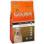 Ficha técnica e caractérísticas do produto Ração Golden Fórmula para Cães Adultos Sabor Carne e Arroz 3 Kg