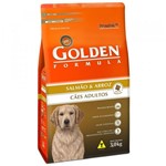Ficha técnica e caractérísticas do produto Ração Golden Fórmula para Cães Adultos Sabor Salmão e Arroz