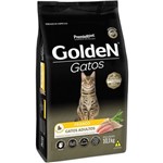 Ficha técnica e caractérísticas do produto Ração Golden Gatos Adultos Frango - 10,1 Kg