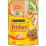 Ficha técnica e caractérísticas do produto Ração Nestlé Purina Friskies Sachê Peru ao Molho para Gatos 85gr