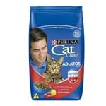 Ficha técnica e caractérísticas do produto Ração para Gatos Cat Chow Adultos Sabor Carne com 1kg