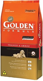 Ficha técnica e caractérísticas do produto Ração Premier Golden Cães Filhotes Frango e Arroz