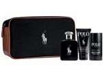 Ficha técnica e caractérísticas do produto Ralph Lauren Coffret Perfume Masc. Polo Black Edt - 75ml + 1 Gel de Banho 50ml + 1 Desodorante 75ml