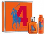 Ficha técnica e caractérísticas do produto Ralph Lauren Coffret Perfume Masculino - Polo Big Pony 4 Edt 75ml + Body Spray 200 Ml
