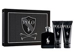 Ficha técnica e caractérísticas do produto Ralph Lauren Coffret Polo Black Perfume Masculino - Edt 125ml + Pós Barba 100ml + Gel de Banho 100ml