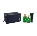 Ralph Lauren Coffret Polo Green Kit - Eau de Toilette + Eau de Toilette + Gel de Barba + Necessáire Kit
