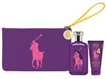 Ficha técnica e caractérísticas do produto Ralph Lauren Polo Big Pony For Women Purple - Coffret Edt 100ml + Loção + Necessaire