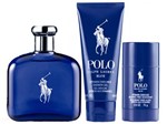 Ficha técnica e caractérísticas do produto Ralph Lauren Polo Blue Perfume Masculino - Eau de Toilette 125ml com Desodorante e Gel Banho