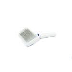 Ficha técnica e caractérísticas do produto Rasqueadeira Plastica Branca Luxo Soft Pequeno