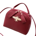 Ficha técnica e caractérísticas do produto LOS Mulheres Moda ombro único Abelha bonito Bag Handbag Lostubaky