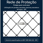 Ficha técnica e caractérísticas do produto Rede De Proteção - 4,10x2,20 - Preta (kit)