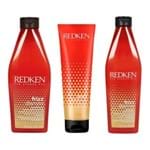 Ficha técnica e caractérísticas do produto Redken Frizz Dismiss Kit – Shampoo + Condicionador + Leave In Kit