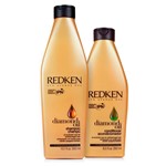 Ficha técnica e caractérísticas do produto Redken Kit Diamond Oil para Cabelos Danificados - Shampoo e Condicionador - Redken