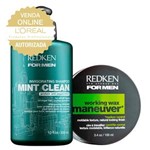 Redken Look Impecável Kit - Shampoo + Cera Modeladora Kit