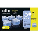 Ficha técnica e caractérísticas do produto Refil De Limpeza Braun Clean & Renew pack com 6