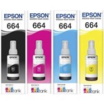 Ficha técnica e caractérísticas do produto Refil Epson 664 Kit 4 Cores
