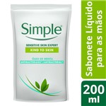 Ficha técnica e caractérísticas do produto Refil Sabonete Liquido Antibacteriano Simple Gentle Care 200ml
