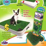 Ficha técnica e caractérísticas do produto Refil Sanitário Canino Higiênico Banheiro Cães Grama Lavável