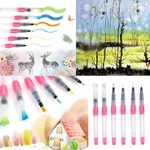 Ficha técnica e caractérísticas do produto Refillable Pilot Water Brush Ink Pen for Painting Watercolor Drawing Pencil Pink