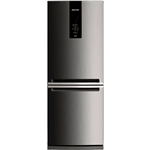 Ficha técnica e caractérísticas do produto Refrigerador Brastemp, Frost Free, 443 Litros, Aço Escovado - BRE57AK - 220V