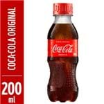 Ficha técnica e caractérísticas do produto Refrigerante Coca Cola 200ml