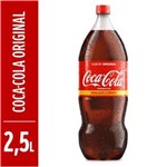 Ficha técnica e caractérísticas do produto Refrigerante COCA COLA Garrafa 2,5 Litros