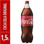 Ficha técnica e caractérísticas do produto Refrigerante Coca-Cola Sabor Original 1,5 L REFRIG COCA 1,5L- PET COLA