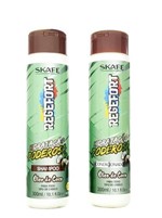 Ficha técnica e caractérísticas do produto Regefort Hidratação Poderosa Óleo de Coco Kit Shampoo Condicionador Skafe
