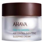 Ficha técnica e caractérísticas do produto Rejuvenescedor Facial Ahava - Age Control Even Tone Sleeping Cream 50ml