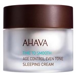 Ficha técnica e caractérísticas do produto Rejuvenescedor Facial Ahava - Age Control Even Tone Sleeping Cream - 50ml
