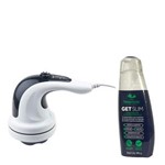 Ficha técnica e caractérísticas do produto Relaxbeauty Orbit Get Slim Kit - Massageador + Creme Kit - 220V