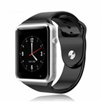 Ficha técnica e caractérísticas do produto Relógio A1 Bluetooth Smart Watch Gear Iphone e Android - Prata